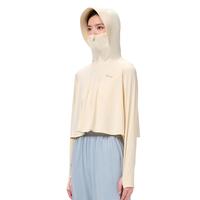 伯希和（Pelliot）防晒衣服女宽松防紫外线冰丝凉感衣外套12321222米白色L