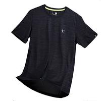 乔丹运动短袖男t恤男春夏季速干衣圆领休闲跑步运动服训练 乔丹白 S