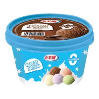 五羊牌巧克力口味冰淇淋畅享家庭装255g/杯 雪糕冰激凌生鲜冷饮 巧克力口味畅享杯255g/杯