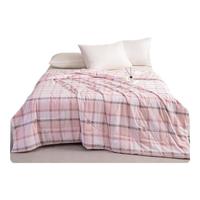 安睡宝（SOMERELLE） 被子被芯家纺 宿舍 可机洗水洗被子被褥 夏被-简致（粉） 150*215cm