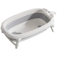 英氏(YEEHOO)新生婴儿洗澡盆宝宝浴架盆大号可折叠坐躺托家用幼儿儿童用品浴盆