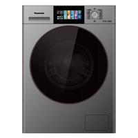 松下(Panasonic)10公斤全自动滚筒洗衣机高洗净比 高温除菌 温水泡沫净智投活性银除菌彩屏XQG100-F1KN