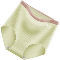 猫人内裤女纯棉内裆抗菌性感女生中高腰收腹无痕大码三角内衣