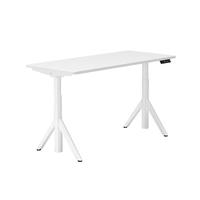 9am智能电动升降桌Robin基础款 站立电脑桌书桌工作台 白色1.4m