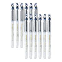 百乐中性笔（PILOT）百乐P500考试笔-金标系列 针管中性笔0.5mm顺滑针嘴水笔签字笔 考试专 蓝海 单支装