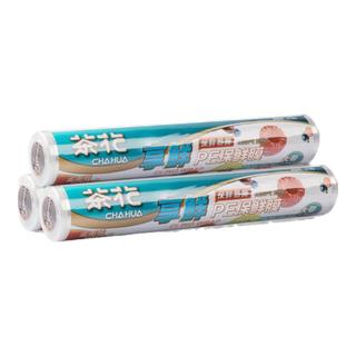 茶花（CHAHUA）保鲜膜点断式撕拉式免裁易撕冰箱冷冻微波炉加热一次性保鲜膜PE 享鲜保鲜膜【大号300米】
