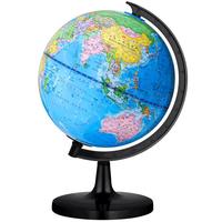 反转 世界地球仪中英教学版用初中生地球仪办公室摆件小号10.6cm