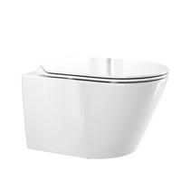 恩仕（AXENT）Oli壁挂马桶入墙小户型悬挂马桶隐藏水箱挂墙家用直冲墙排坐便器 Oli壁挂马桶(高水箱套餐)