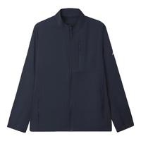 NAUTICA 男装25春季凉感抗UV皮肤衣立领夹克外套男 藏青4NV L