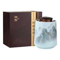 狮峰牌2025年新茶 绿茶龙井茶茶叶明前特级150g雅韵瓷罐礼盒 明前特级雅韵礼盒150g
