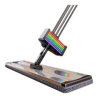 佳帮手平板拖把家用一拖净免手洗2025拖地拖地除尘清洁 【50cm】铝板共4块布