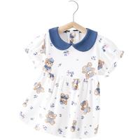 【抗菌纯棉】婴儿连衣裙夏薄款婴幼儿裙子可爱女宝宝公主裙洋气潮