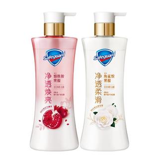 舒肤佳净透沐浴露 红石榴山茶花 570g*2