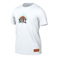 NIKE 春夏男短袖圆领T恤 运动休闲 修身显瘦 HF6156-100 白XXL