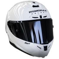 摩雷士(MOTORAX)摩雷士R50SPRO摩托车头盔男女全盔大尾翼街盔珍珠白L