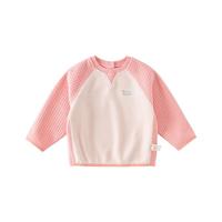 戴维贝拉（DAVE＆BELLA）运动儿童卫衣休闲男童上衣洋气女童打底衫宝宝衣服春季童装 晚霞粉 130 cm（身高120-130cm） 130cm（身高120-130cm）