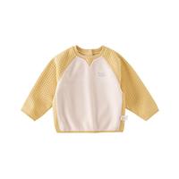 戴维贝拉（DAVE＆BELLA）运动儿童卫衣休闲男童上衣洋气女童打底衫宝宝衣服春季童装 菠萝黄 110 cm（身高100-110cm） 110cm（身高100-110cm）
