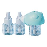 子初(matern’ella)蚊香液加热器套装夏季驱蚊无味灭蚊家用电蚊香防蚊补充液 【补充液50ml*3瓶+1器皇冠款】