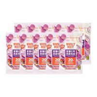好哩！（Wholly Moly!）清道麸紫薯红枣燕麦麸皮400g （40g*10袋）0添加蔗糖 高膳食纤维 【40g*10袋】紫薯红枣