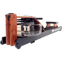WaterRower【美国】家用智能水阻划船机实木器材梣木红黑Club 划船机+握霸14杆（CLUB款）