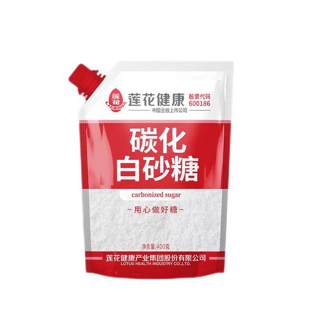 莲花 LOTUS 莲花 白砂糖 400g 袋装