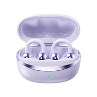 山水 SANSUI W105蓝牙耳机骨传导概念耳夹式 iFi音质丨实时翻丨霞光紫