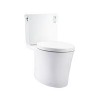 科勒（KOHLER）维亚坐便器五级旋风分体座便器两档冲水配缓降盖板【国补15%】 400mm坑距+三件套