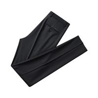 垂坠顺滑西裤男纯色垂感男士西裤子男商务休闲裤男士休闲裤长裤