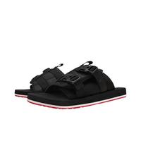 The North Face北面拖鞋男款春夏季运动休闲户外轻便背衬魔术贴粘扣轻质凉拖46B3 TJ2黑色 42 /美码9