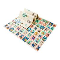 贝肽斯婴儿爬爬垫加厚折叠款儿童早教地垫宝宝爬行垫家用无毒无味防摔垫 AR升级加厚款【疯狂动物城+蒙氏英语早教】 180*200*厚2cm【无毒无味无甲醛】