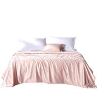 富安娜家纺 蚕丝被100%蚕丝空调被夏被双人夏凉被子夏季被芯 60S天丝可水洗桑蚕丝-悠兰 203*229cm