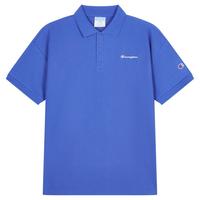 Champion 凉感透气 刺绣草写LOGO 男士POLO衫