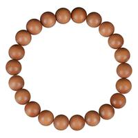 今夕印度老山檀手串迈索尔正区红肉级檀香木文玩念佛珠男女士手链8mm