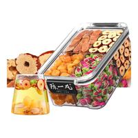 陈一凡红参桂圆玫瑰花红枣片组合茶 女性大姨妈经期气血滋补养生茶150g