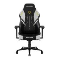 DXRACER迪锐克斯 火星系列 先锋机甲黑白色皮革 电脑椅