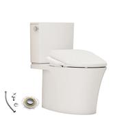 科勒（KOHLER）维亚坐便器五级旋风分体座便器两档冲水配缓降盖板 400mm+8297+三件套