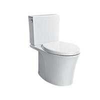 科勒（KOHLER）维亚坐便器五级旋风分体座便器两档冲水配缓降盖板 400mm坑距+现代缓降盖板