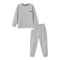  多多家 撞色假两件 儿童运动套装