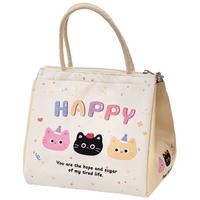 佳立方饭盒袋保温袋便当袋收纳便当包袋子HAPPY猫1个