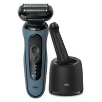 移动端、京东百亿补贴：BRAUN 往复式 男士电动剃须刀  远空蓝