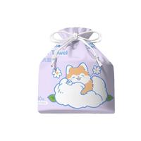 可孚洗脸巾50节*3卷亲肤绵柔巾加厚面巾纸可替毛巾旅行擦脸巾20*20cm 珍珠纹50节*3卷 【加大加厚】