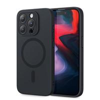 ESR/亿色 磁吸 iPhone 15 Pro手机壳 钢化膜 硅胶 黑色