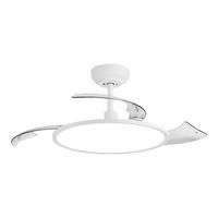 雷士 NVCLED风扇灯吊扇灯隐形扇现代简约变频餐厅卧室客厅遥控高显色 未来光【全光谱60W白】米家智控