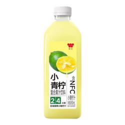 味全 低温冷藏复合果汁饮料 小青柠 900ml*4