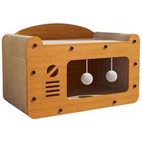 阿柴与猫猫抓板猫窝一体耐磨不掉屑猫爪板四季通用双层猫屋沙发防猫抓玩具