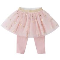 戴维贝拉【奥莱特卖】童装春季儿童裙裤婴儿女宝宝休闲打底裤 粉色 73cm(身高66-73cm)