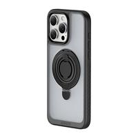 ANKER 安克支架壳 适用iPhone16ProMax手机苹果保护套磁吸支点充电外壳防摔指环手机壳 黑色 【黑色】磁吸固定支架壳