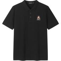 【小熊刺绣】夏季男式polo衫短袖青少年短袖男t恤