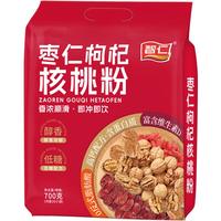 智仁 枣仁枸杞核桃粉 速溶即食冲饮五谷杂粮代餐粉独立小袋包装700g
