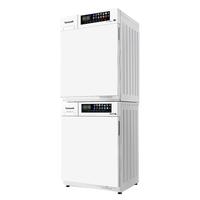 町渥 twinwash 洗烘套装 10kg滚筒洗衣机+热泵烘干机 纯平嵌 奶油极简风T7W+D3W小方糖系列 TG100iTEHAWW+TD100iTEWW